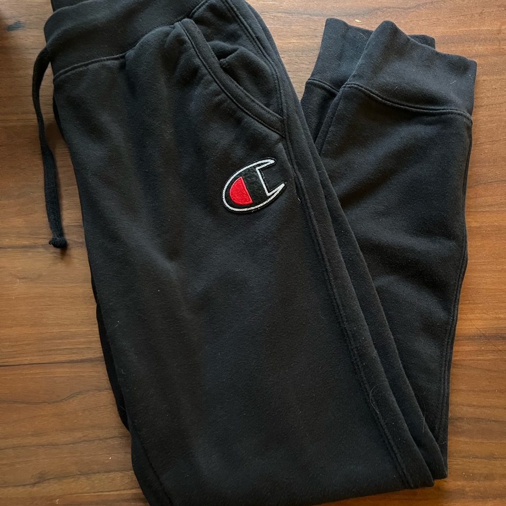 Champion Black Jogger Pants